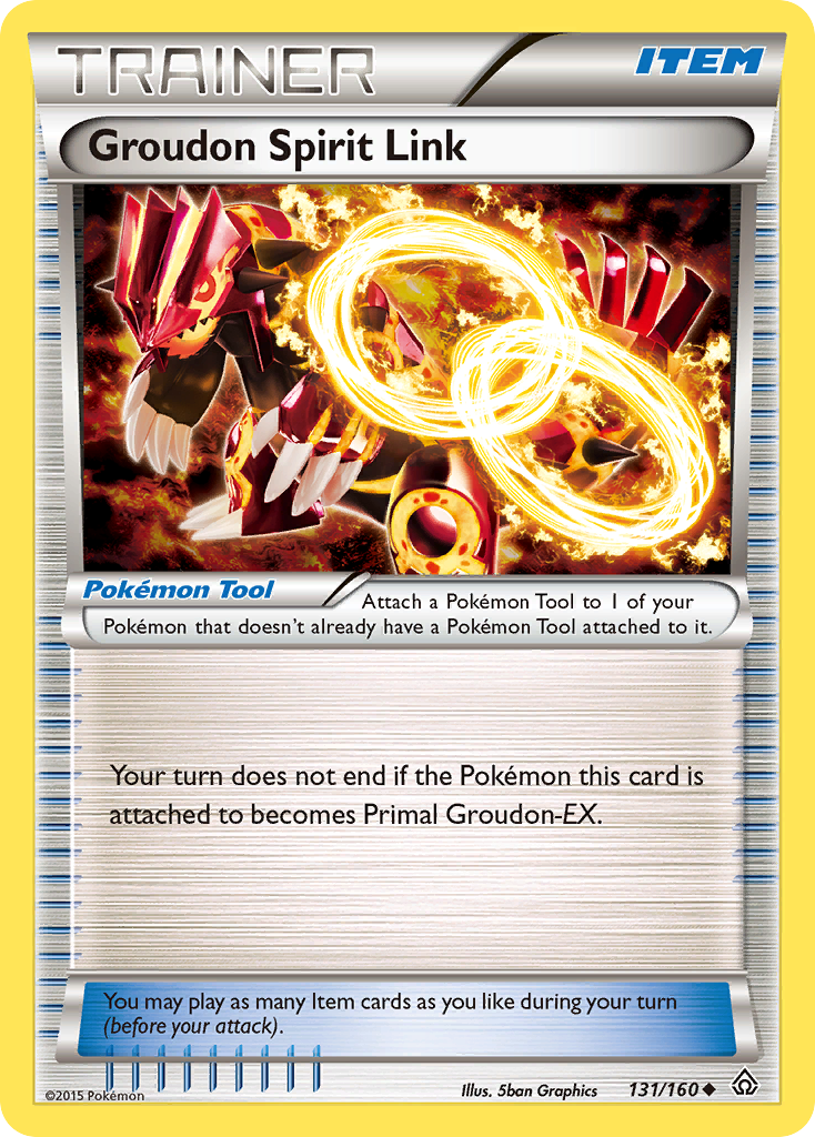 Groudon Spirit Link [XY5-131]