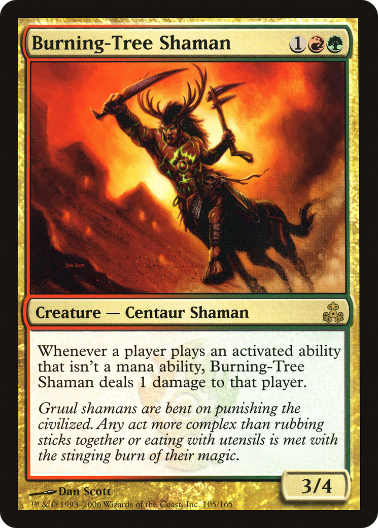 Burning-Tree Shaman [GPT-105]