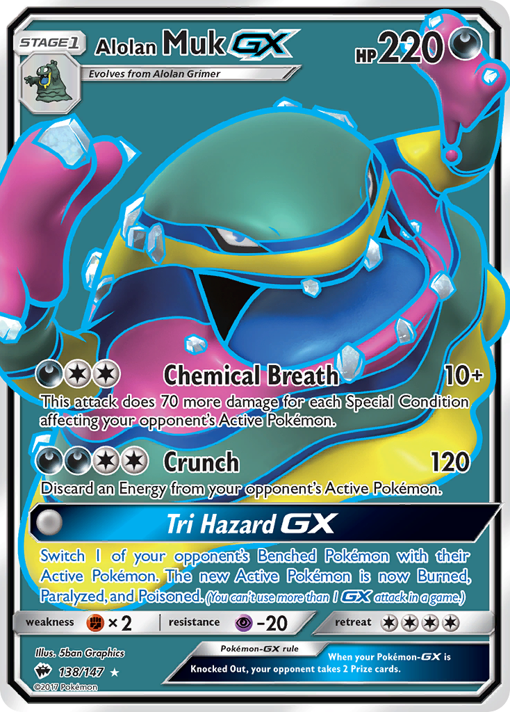 Alolan Muk-GX [SM3-138]