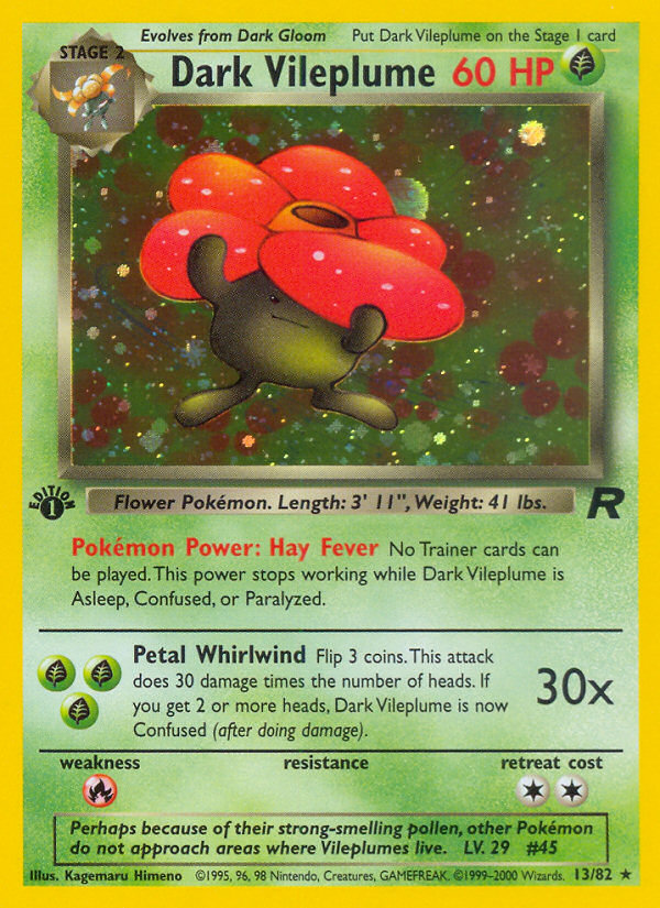 Dark Vileplume [BASE5-13]