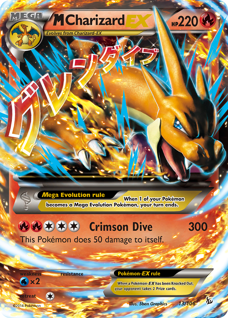 M Charizard-EX [XY2-13]