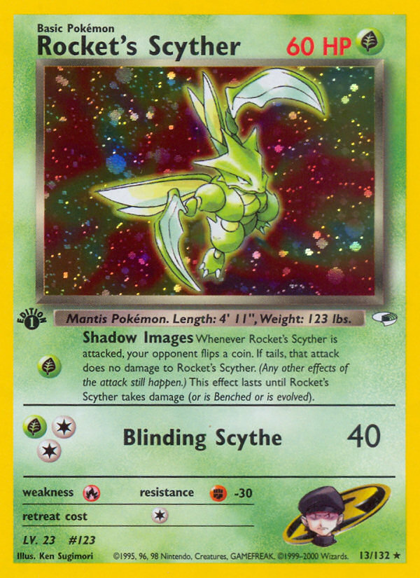 Rocket's Scyther [GYM1-13]