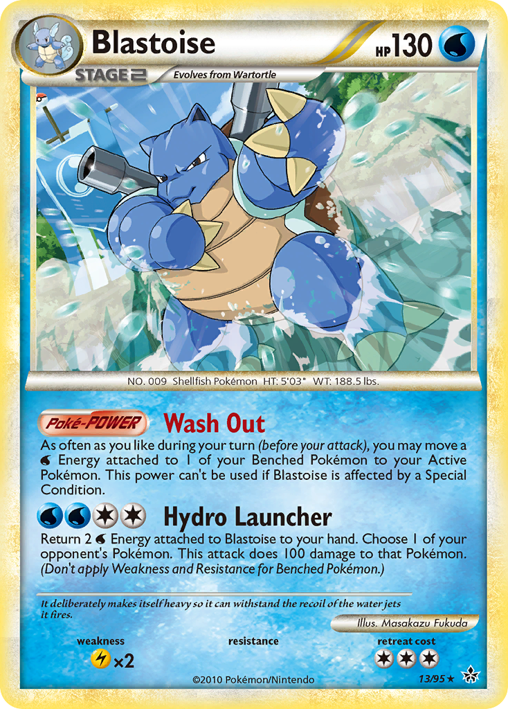 Blastoise [HGSS2-13]