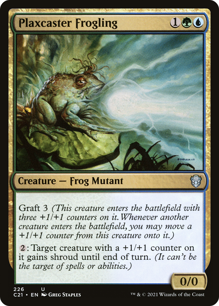 Plaxcaster Frogling [C21-226]