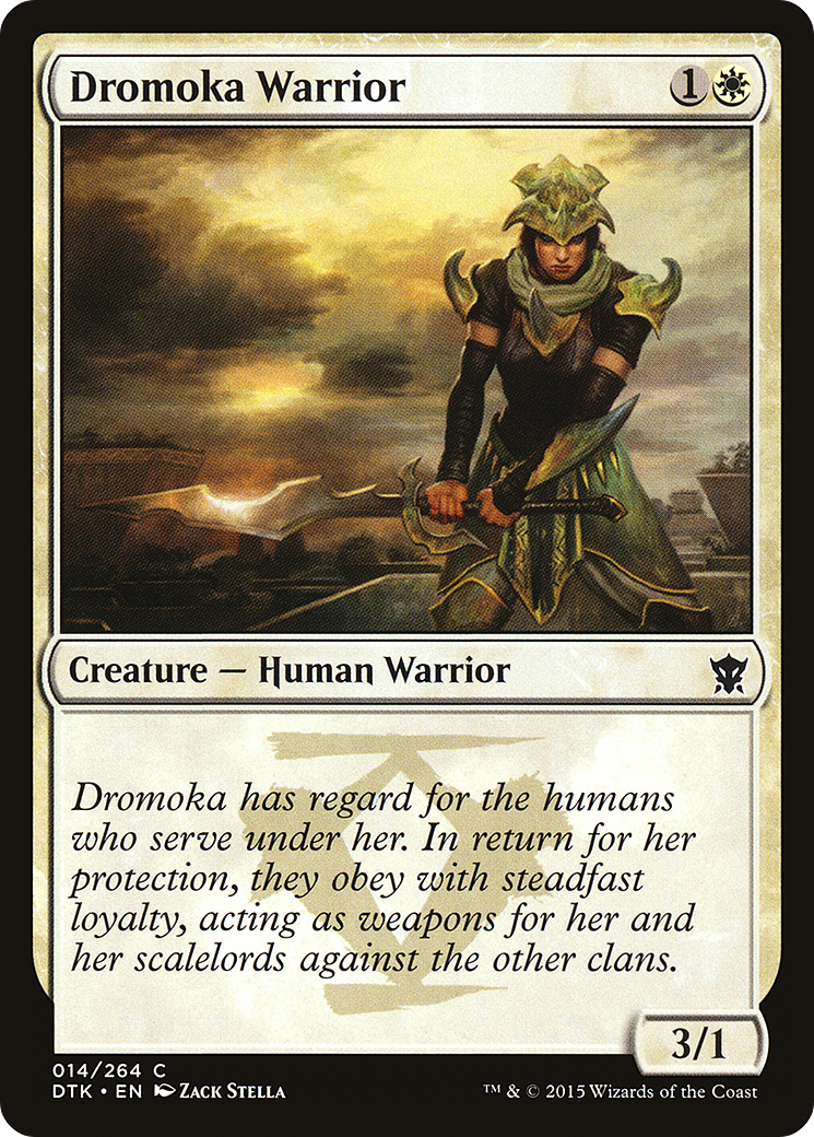 Dromoka Warrior [DTK-14]