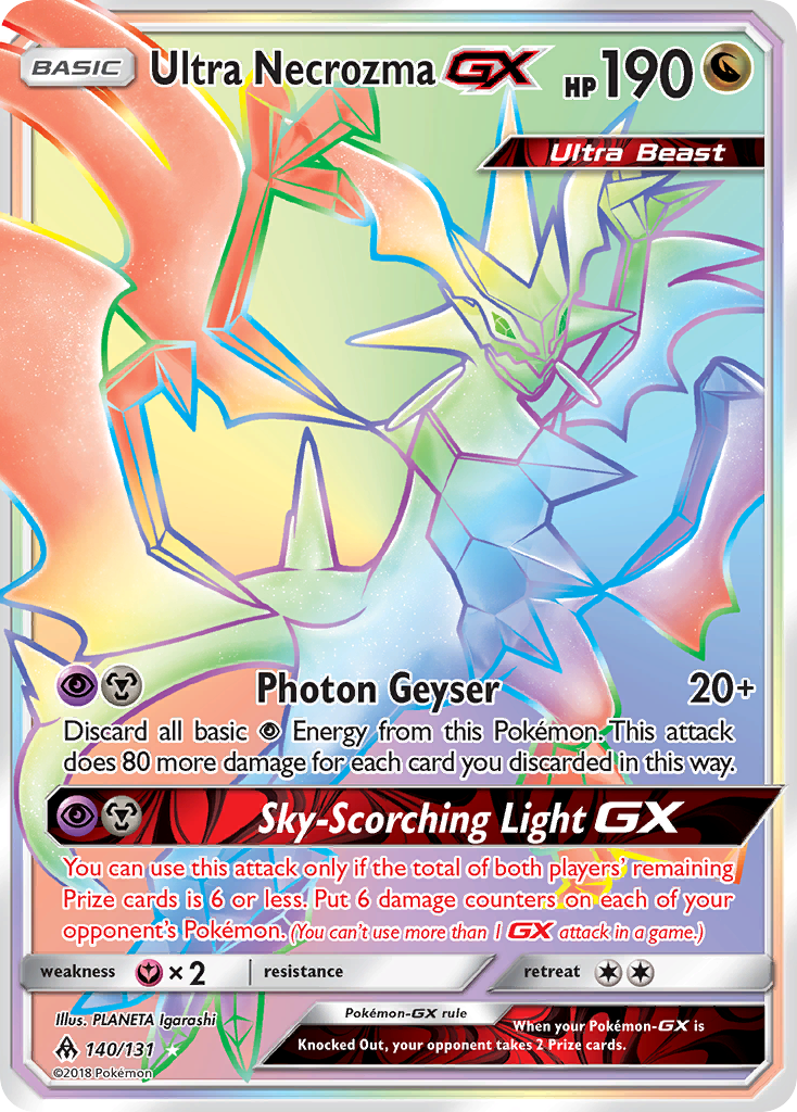 Ultra Necrozma-GX [SM6-140]