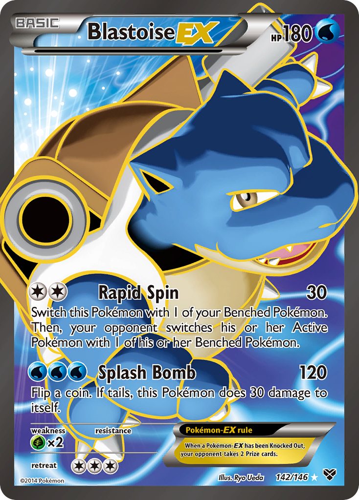 Blastoise-EX [XY1-142]