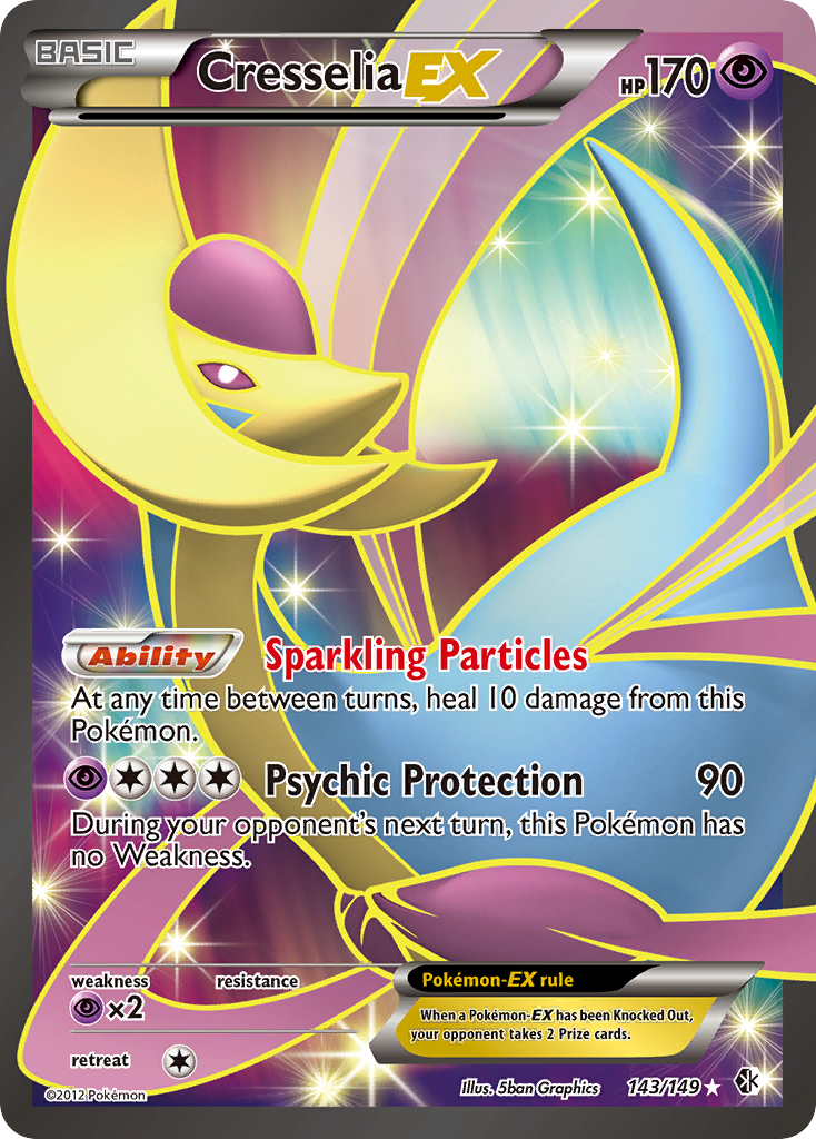 Cresselia-EX [BW7-143]