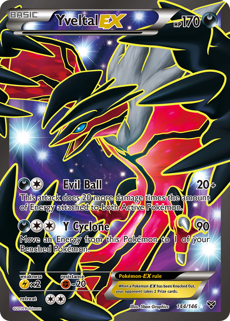 Yveltal-EX [XY1-144]