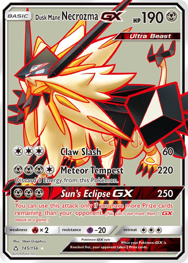 Dusk Mane Necrozma-GX [SM5-145]