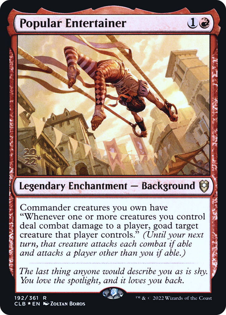 Popular Entertainer - Prerelease Promo [PCLB-192s]