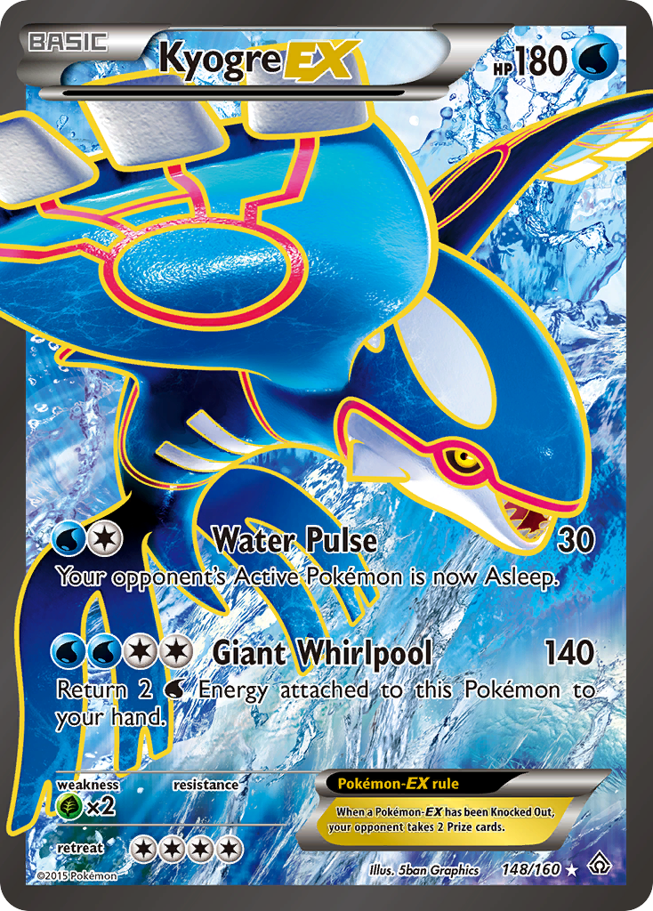 Kyogre-EX [XY5-148]