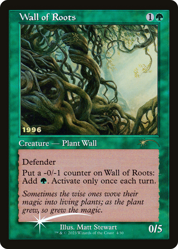 Wall of Roots - Promo [P30A-4]