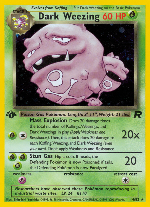 Dark Weezing [BASE5-14]