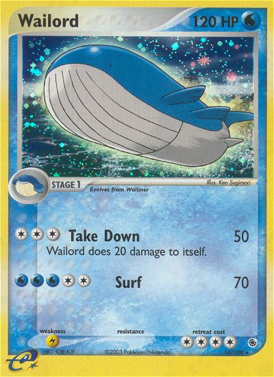 Wailord [EX1-14]