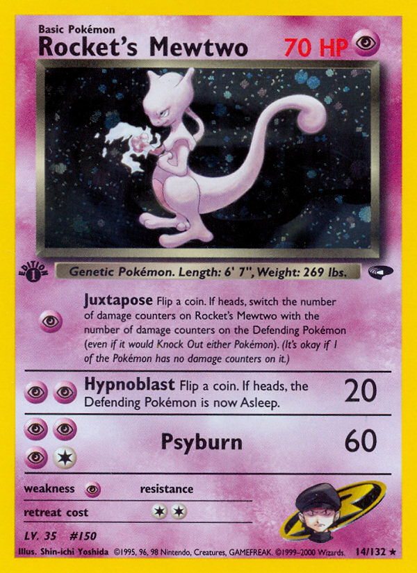 Rocket's Mewtwo [GYM2-14]