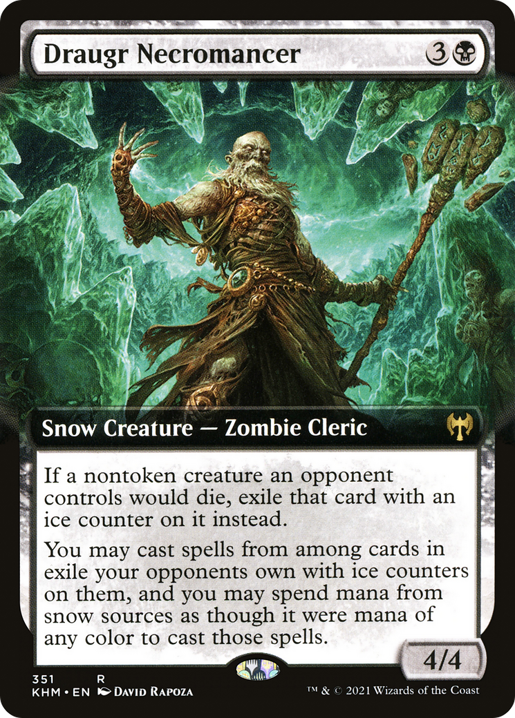 Draugr Necromancer - Extended Art [KHM-351]