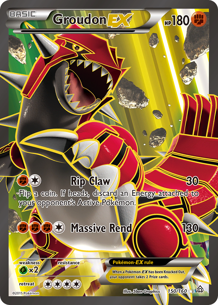 Groudon-EX [XY5-150]