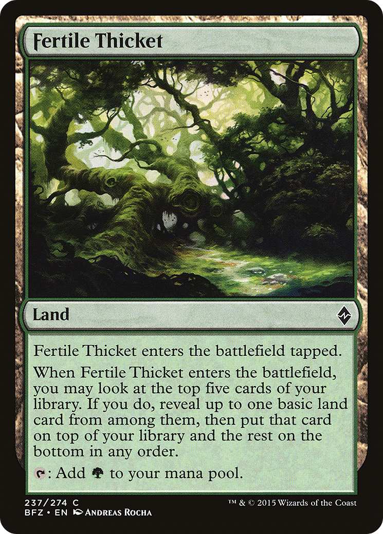 Fertile Thicket [BFZ-237]