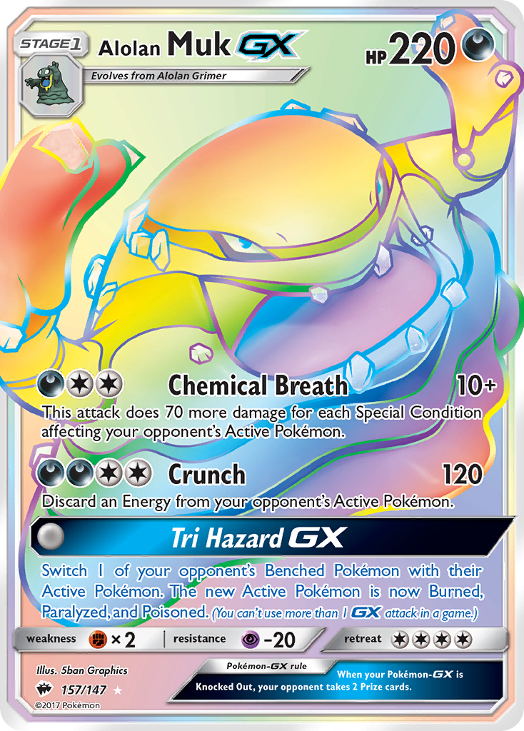 Alolan Muk-GX [SM3-157]