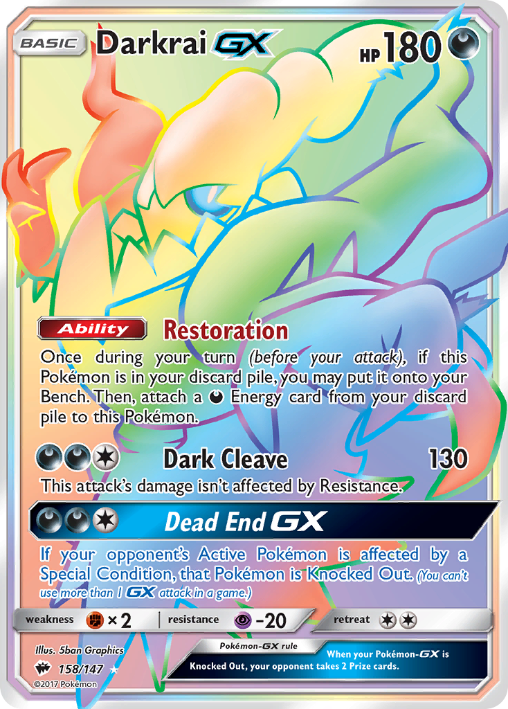 Darkrai-GX [SM3-158]