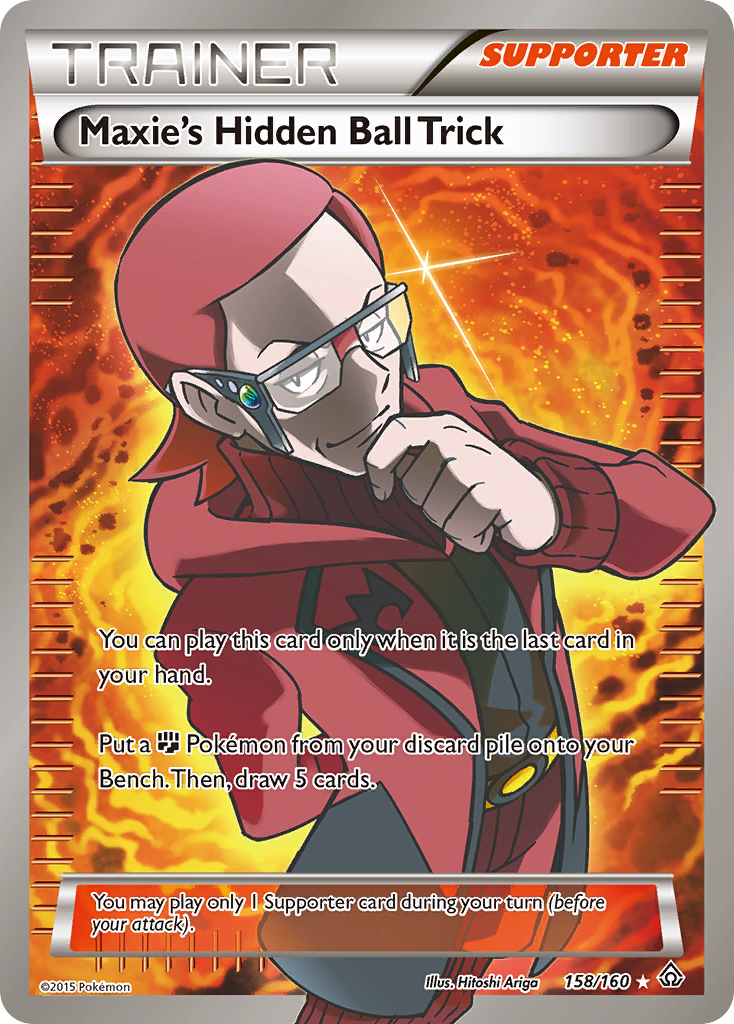 Maxie's Hidden Ball Trick [XY5-158]