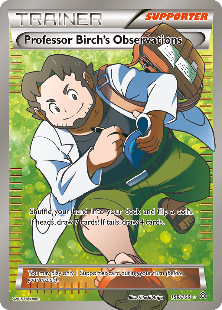 Professor Birch's Observations [XY5-159]