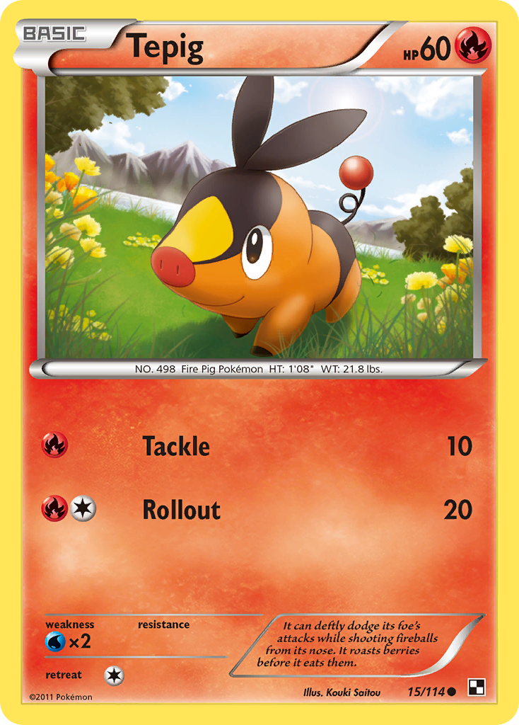 Tepig [BW1-15]