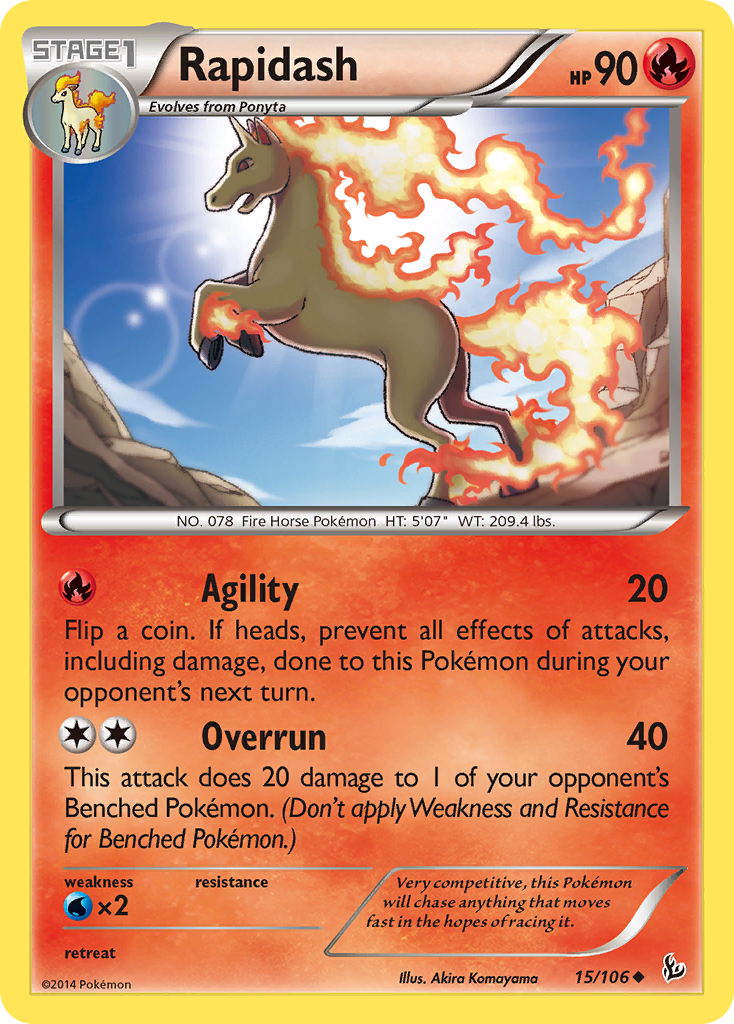 Rapidash [XY2-15]