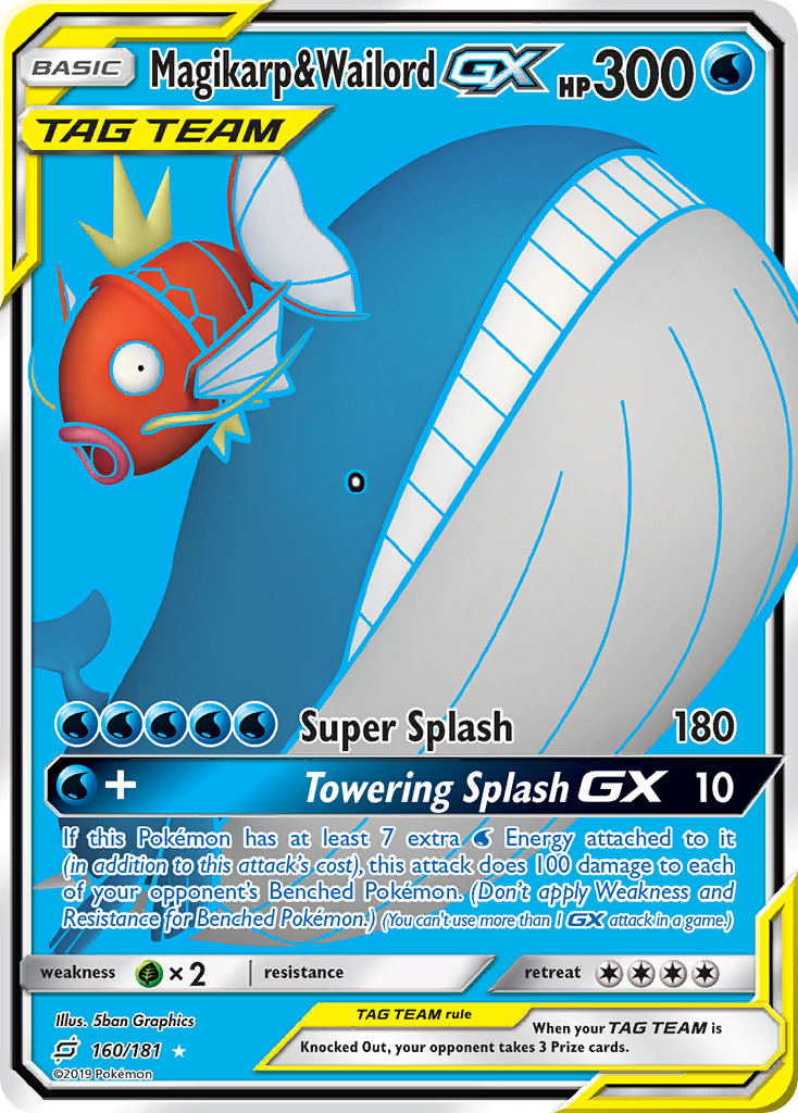 Magikarp & Wailord-GX [SM9-160]