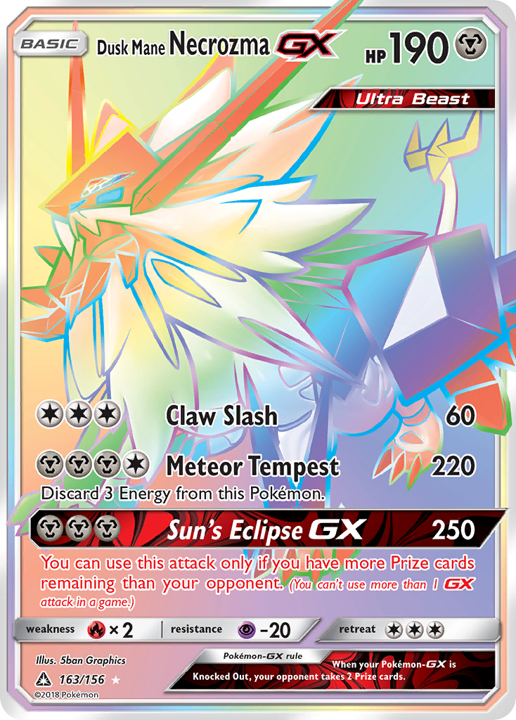 Dusk Mane Necrozma-GX [SM5-163]