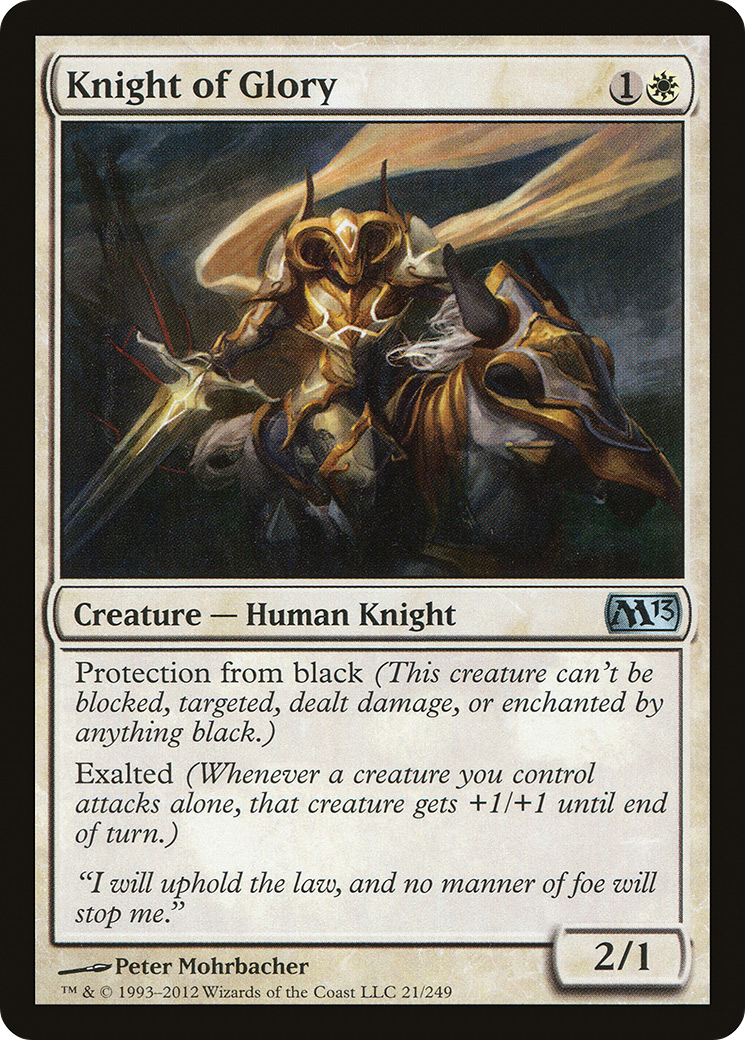 Knight of Glory [M13-21]