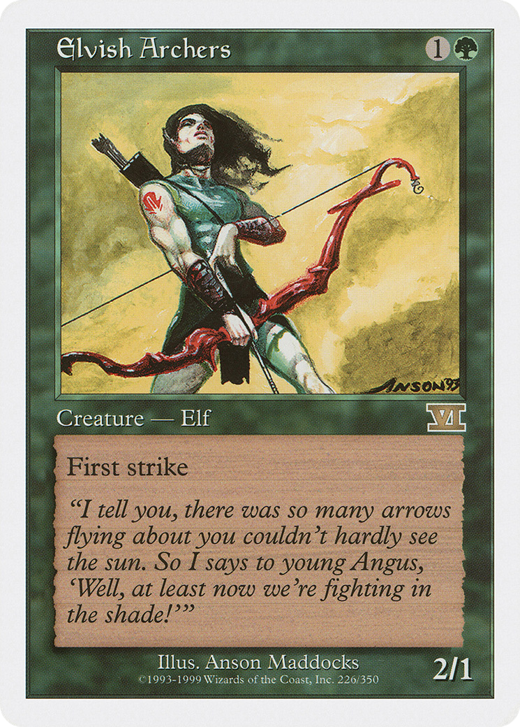 Elvish Archers [6ED-226]