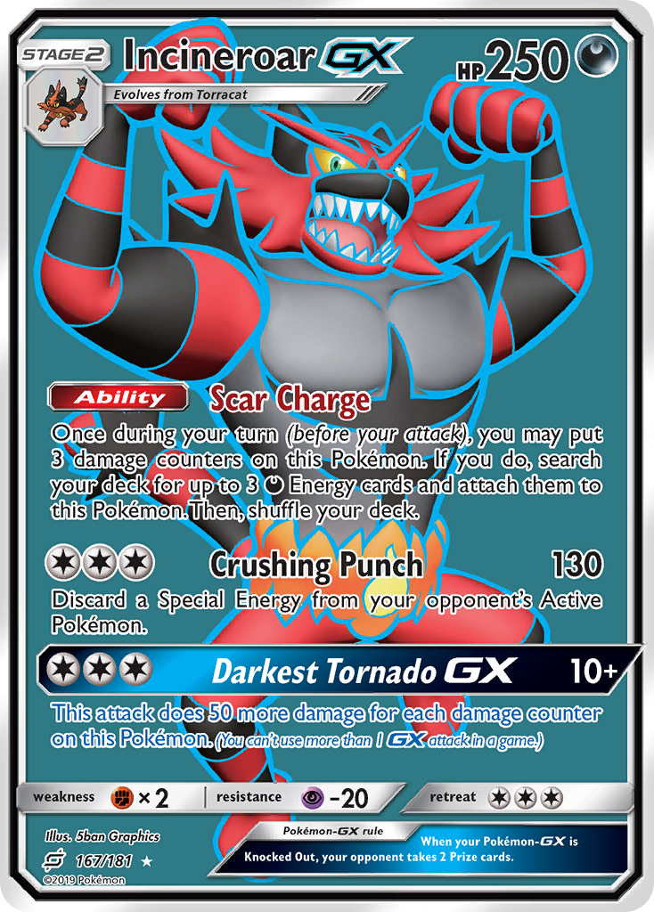 Incineroar-GX [SM9-167]