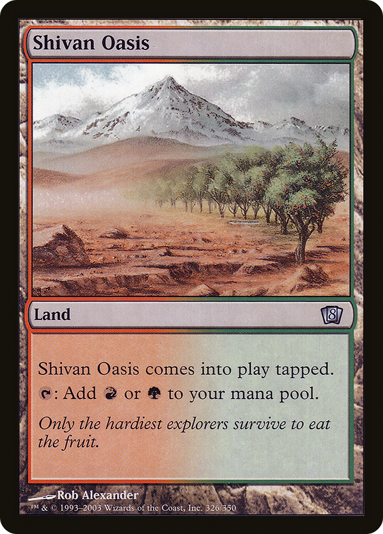 Oasis de Shivan [8ED-326★]