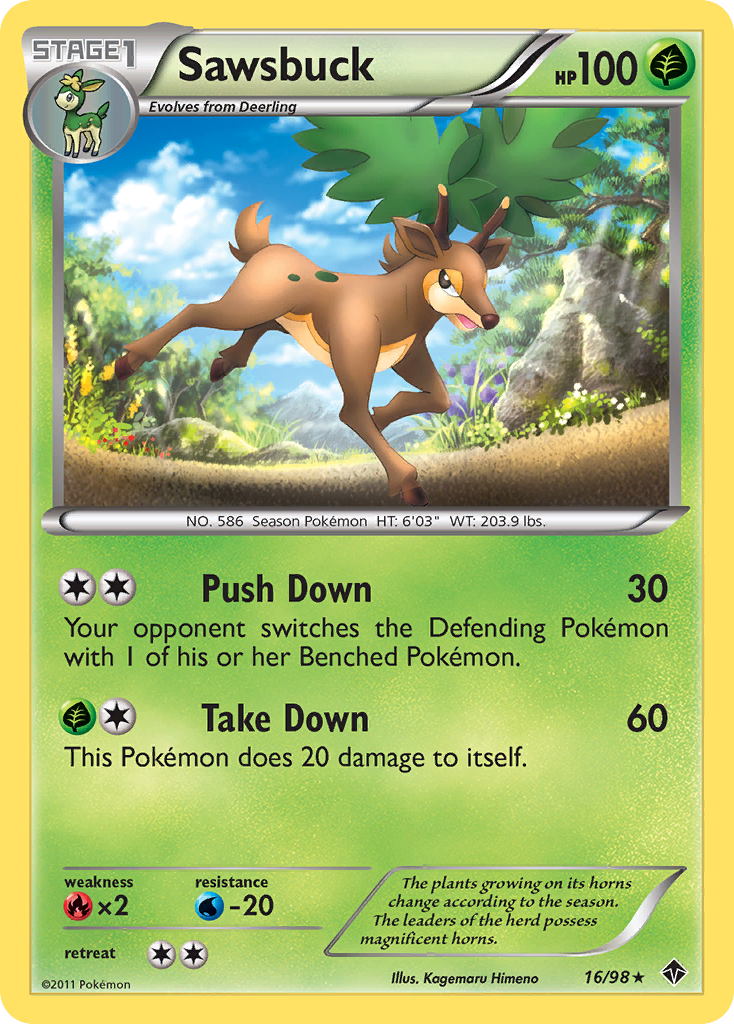 Sawsbuck [BW2-16]