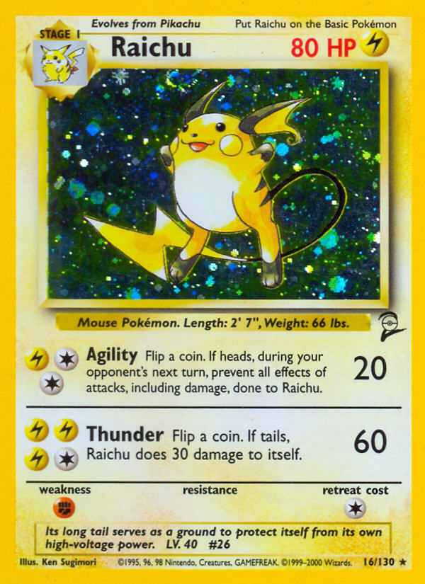 Raichu [BASE4-16]