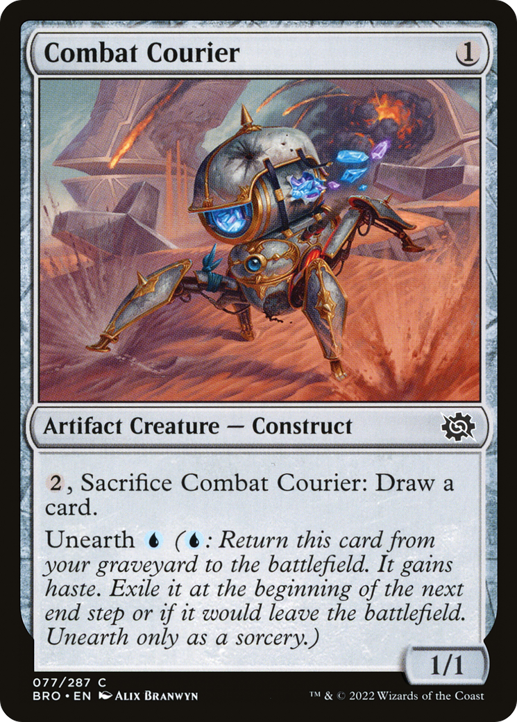 Combat Courier [BRO-77]