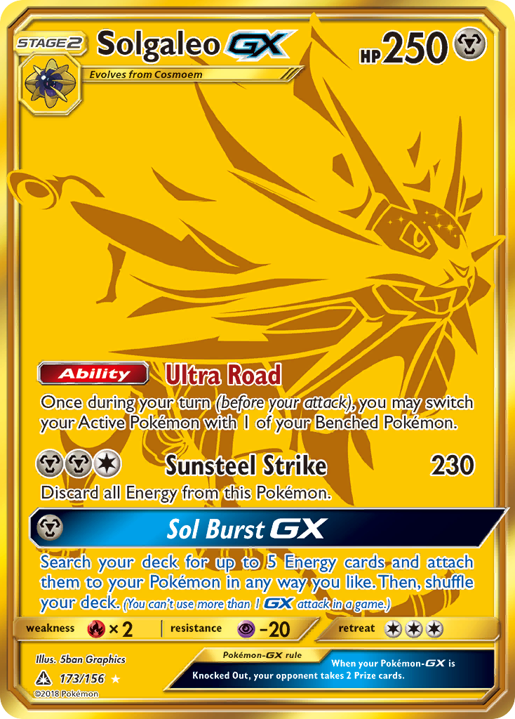 Solgaleo-GX [SM5-173]