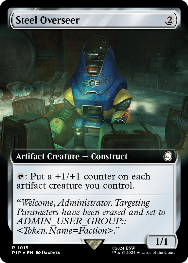 Steel Overseer - Extended Art - Surge Foil [PIP-1015]