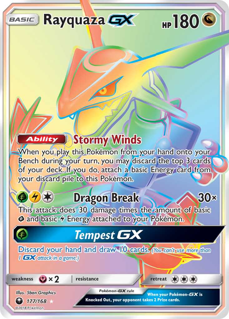 Rayquaza-GX [SM7-177]