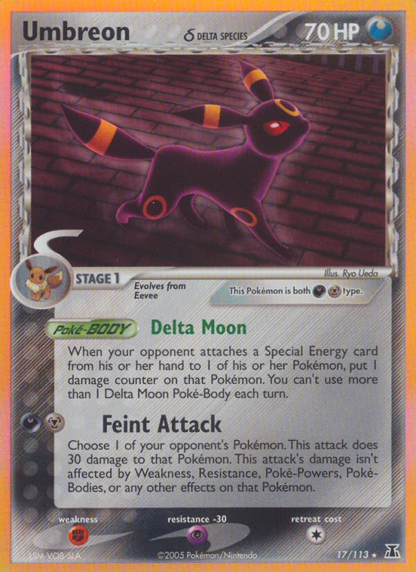 Umbreon δ [EX11-17]