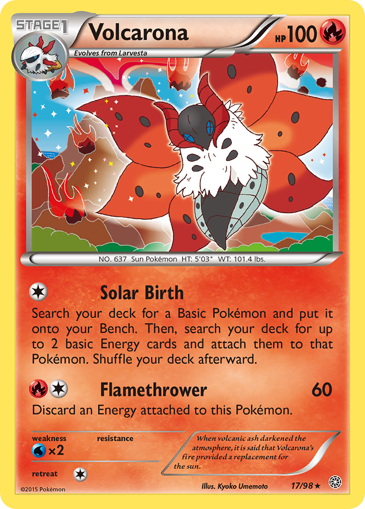 Volcarona [XY7-17]