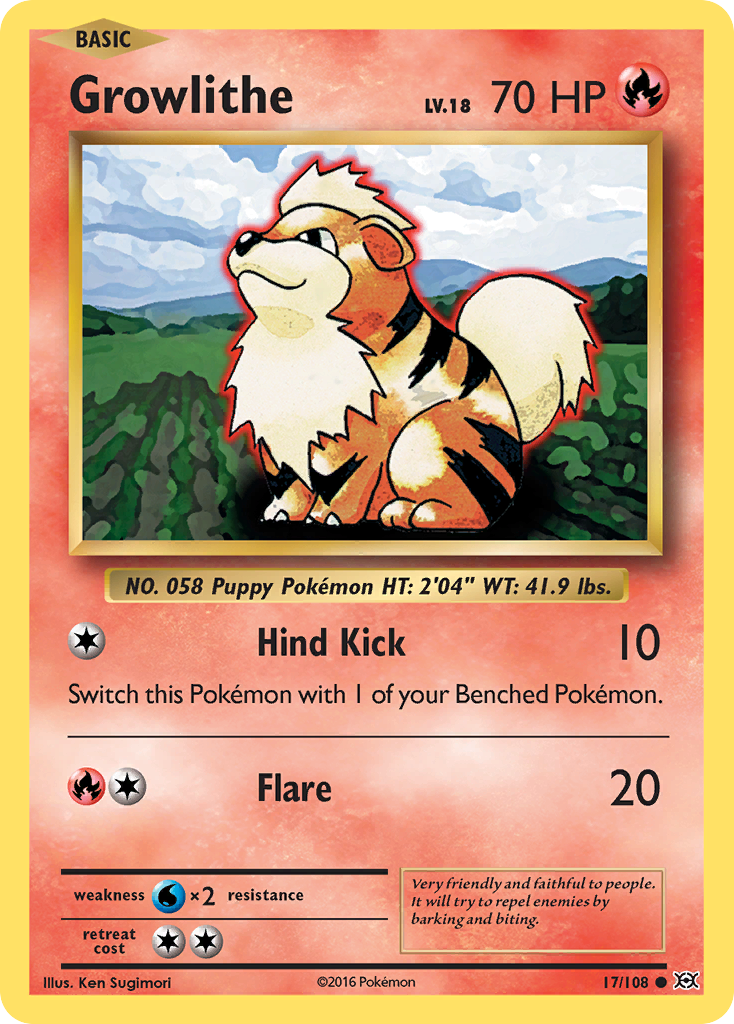 Growlithe [XY12-17]