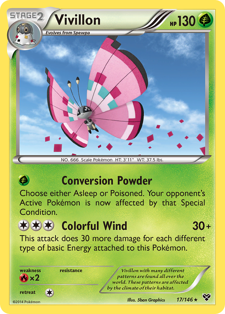 Vivillon [XY1-17]