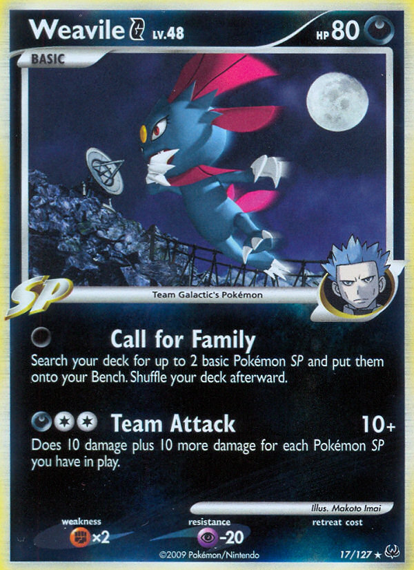 Weavile G [PL1-17]