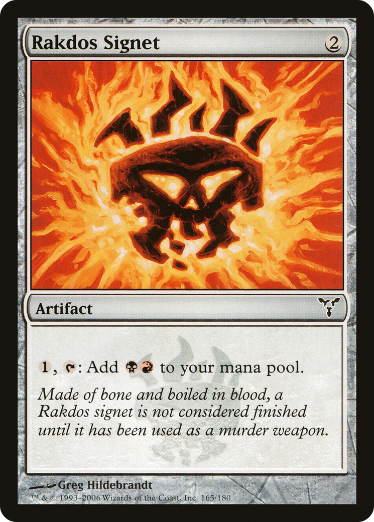 Rakdos Signet [DIS-165]