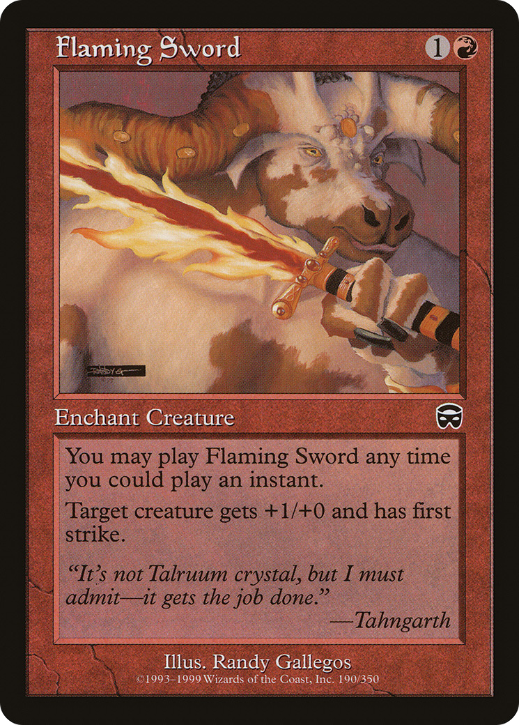 Flaming Sword [MMQ-190]