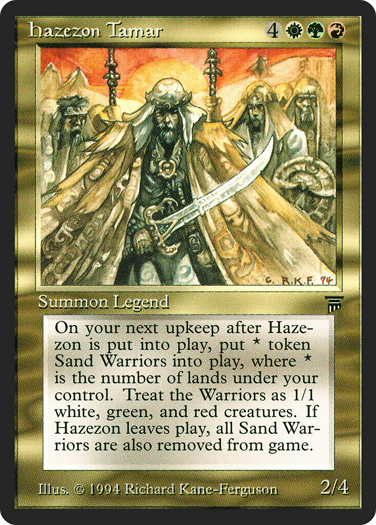 Hazezon Tamar [LEG-230]