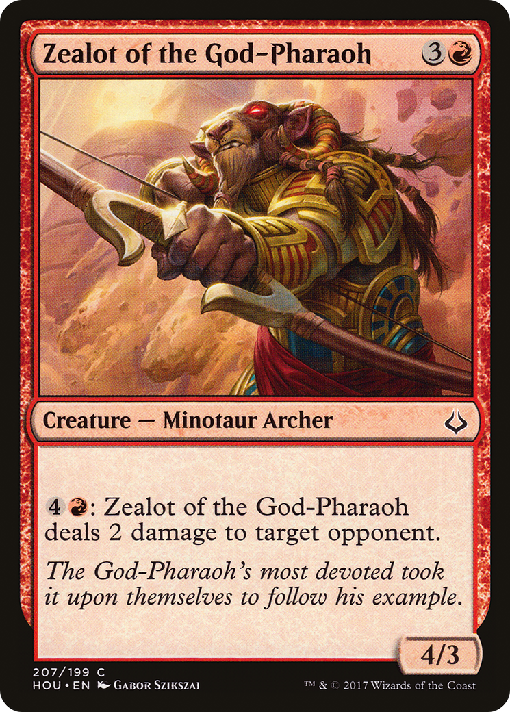 Zealot of the God-Pharaoh [HOU-207]